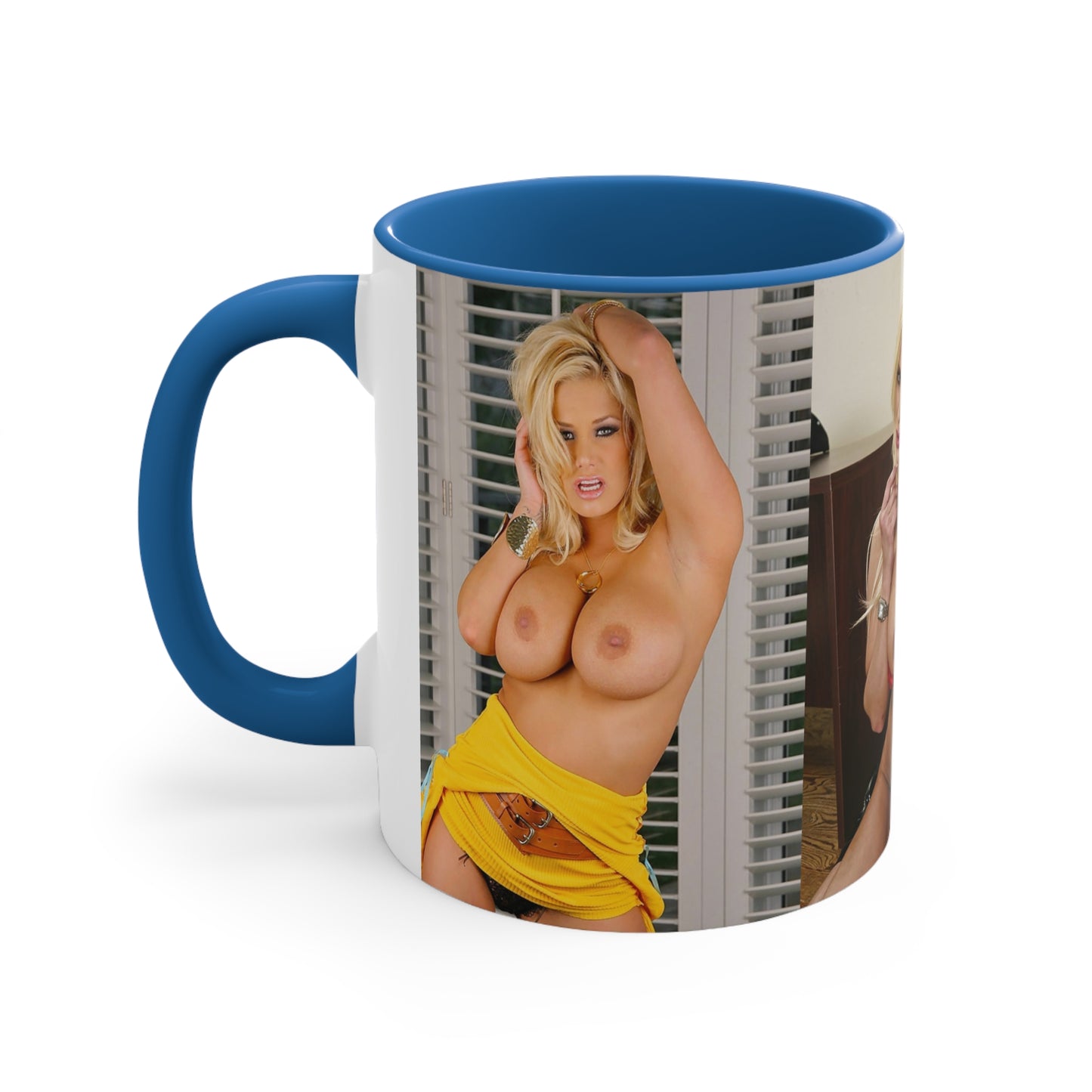 Accent Coffee Mug, 11oz Adult Star Shyla Stylez Nude