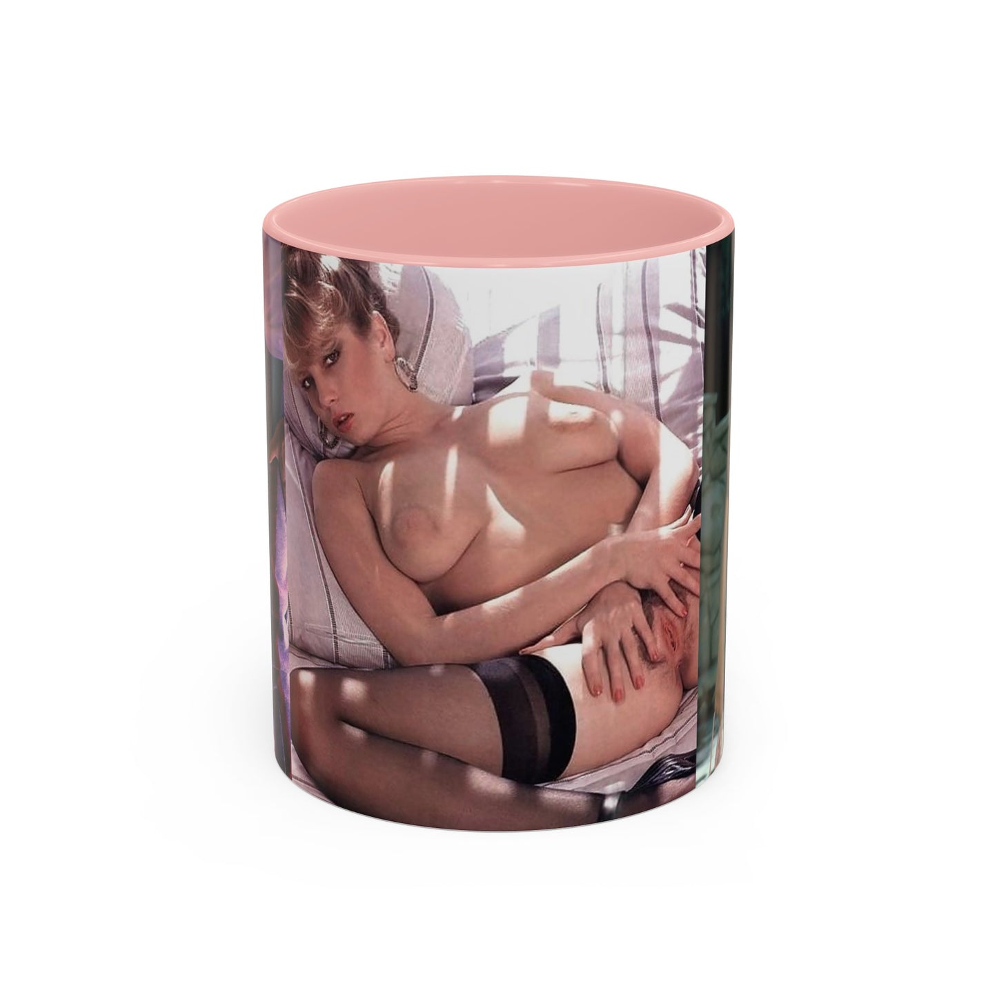 Accent Coffee Mug (11, 15oz) Traci Lords Nude Naked Retro Fuck Sex