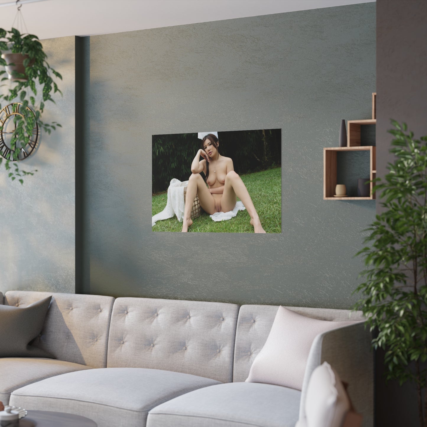 Satin Posters (210gsm) Penthouse Pet January 2022 MSPUIYI