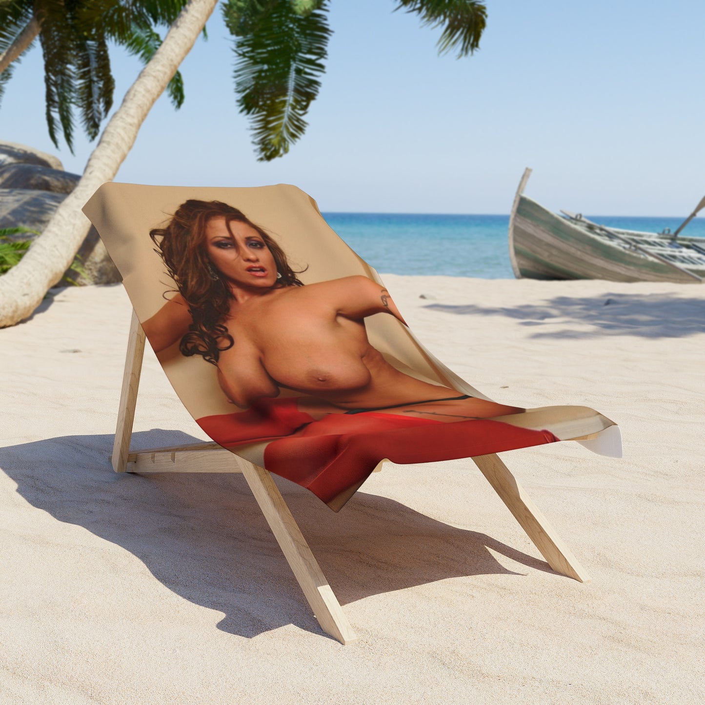 Beach Towel Eva Notty Nude