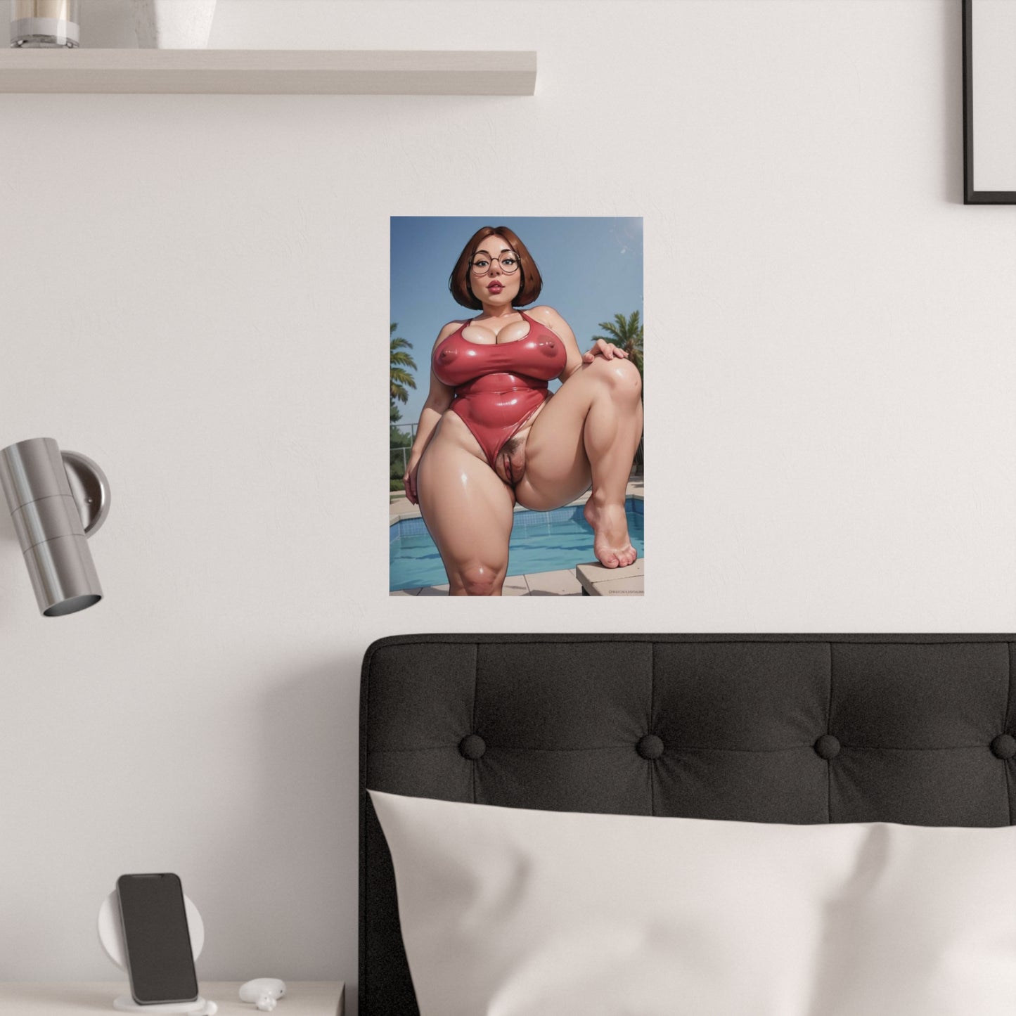 Satin Posters (210gsm) Meg Griffin Nude