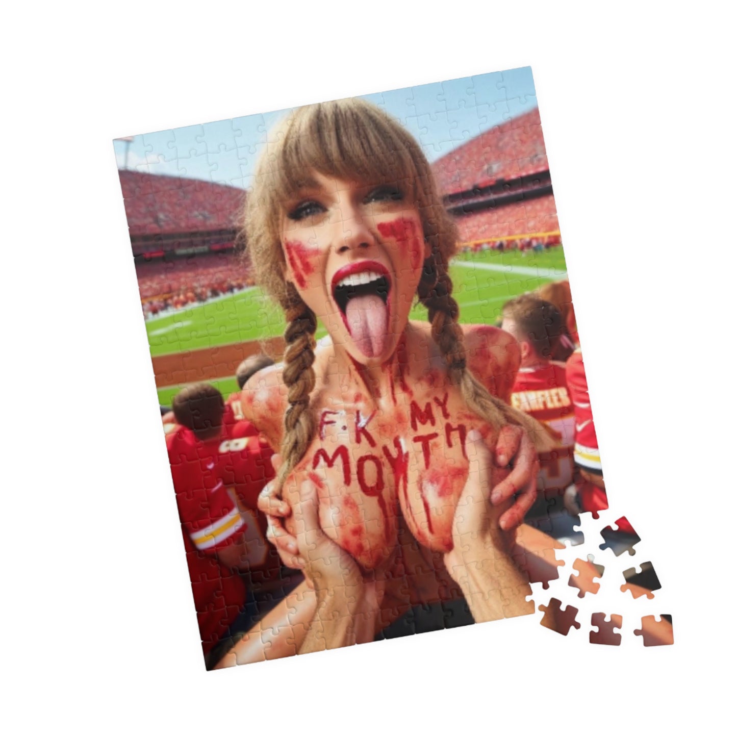 Puzzle (110, 252, 520, 1014-piece) Taylor Swift AI Nudes