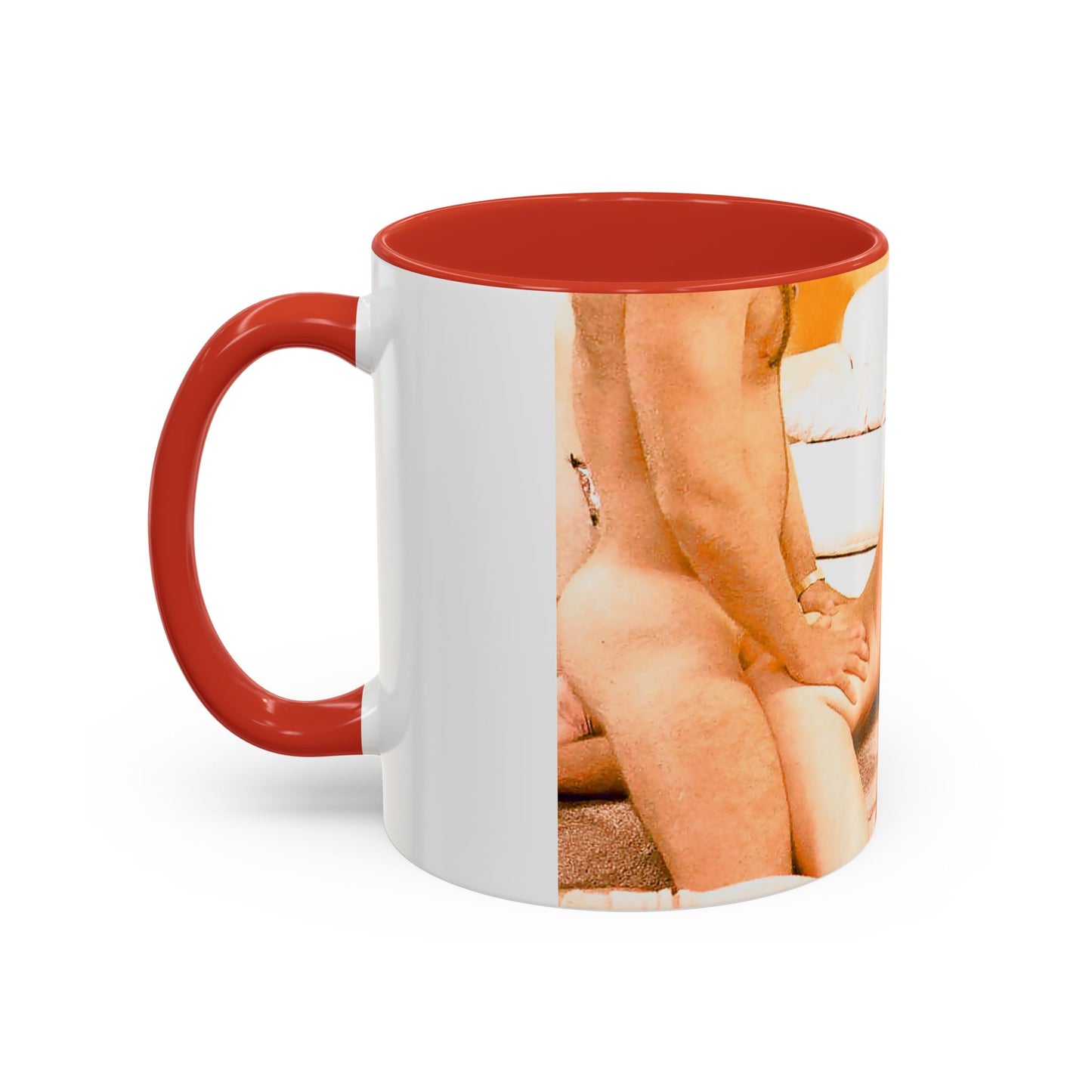 Accent Coffee Mug (11, 15oz) Traci Lords Nude Naked Fucking Retro