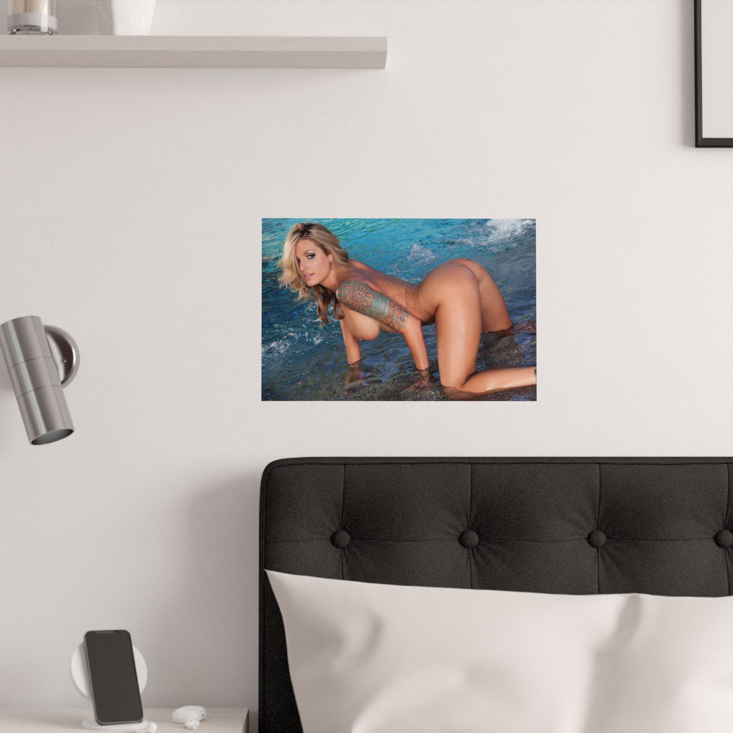 Satin Posters (210gsm) Pornstar Teagan Presley Nude