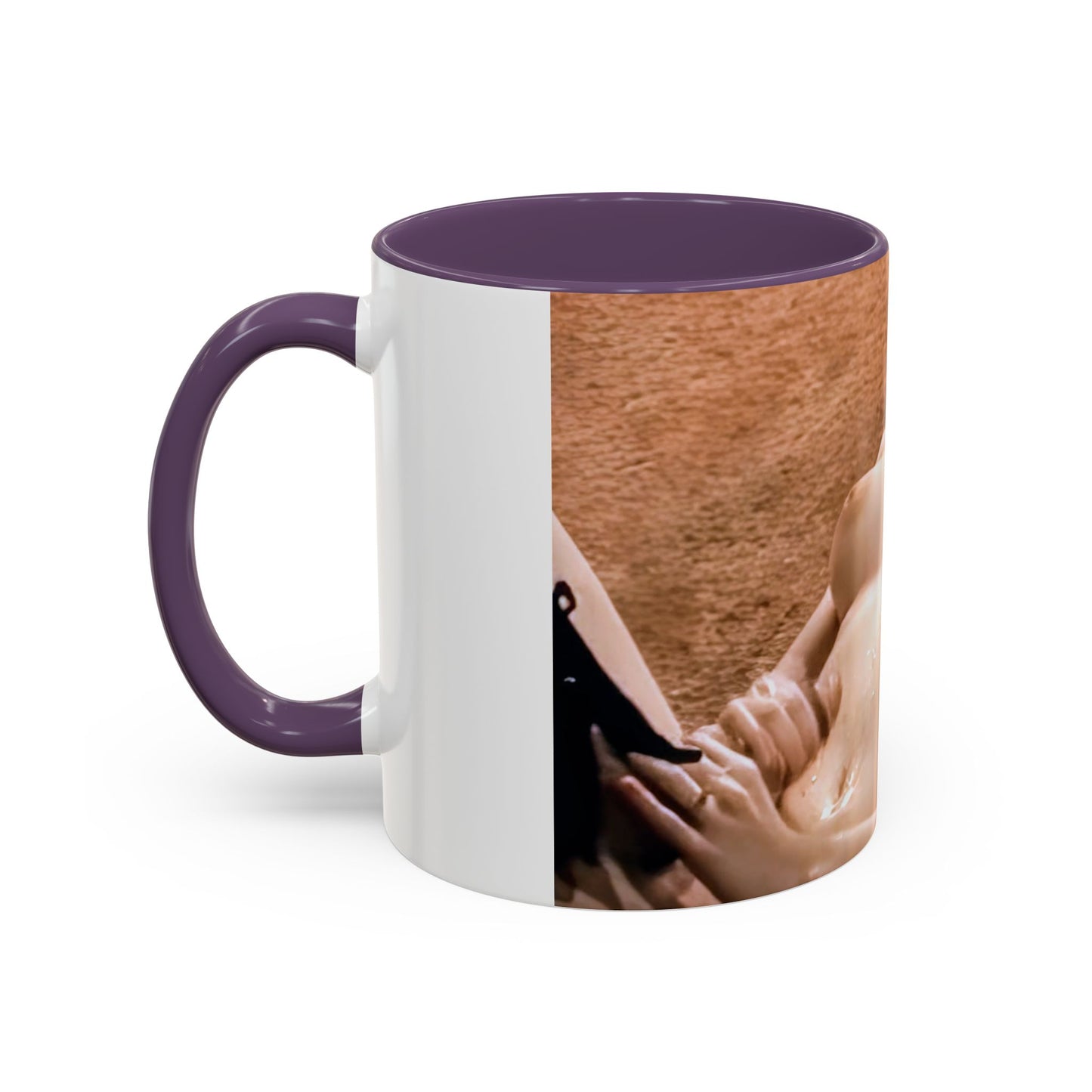 Accent Coffee Mug (11, 15oz) Traci Lords Nude Porn Retro