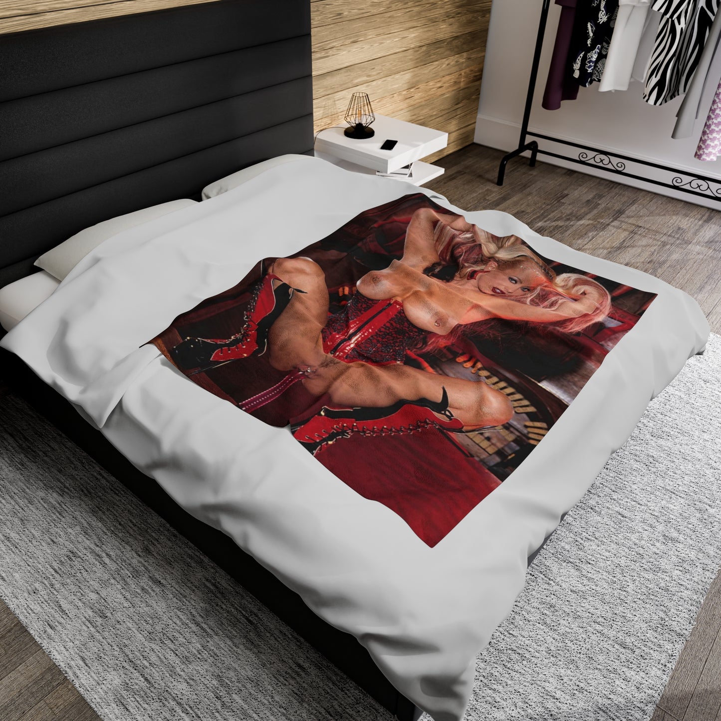 Velveteen Plush Blanket Jenna Jameson