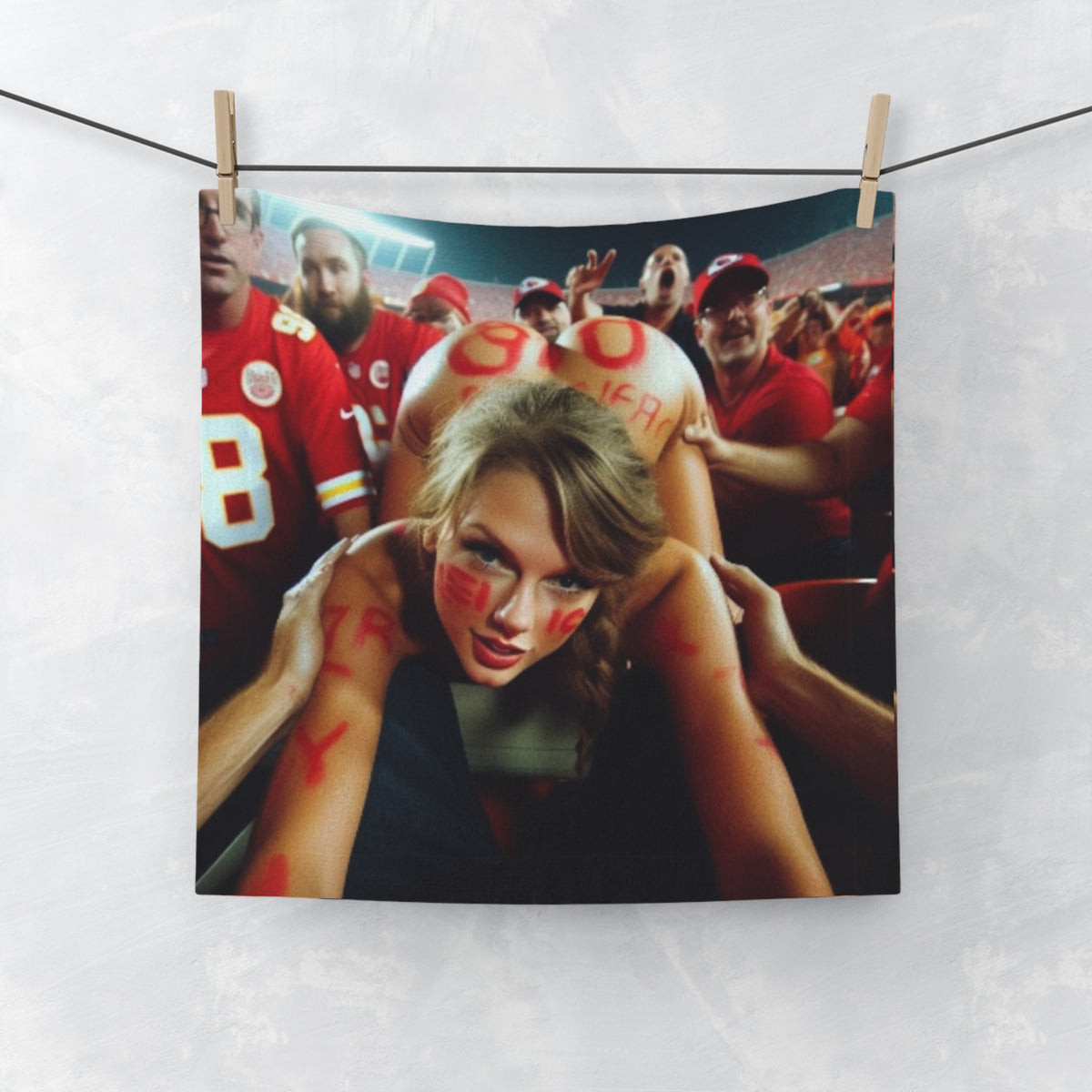 Face Towel Taylor Swift AI Nudes