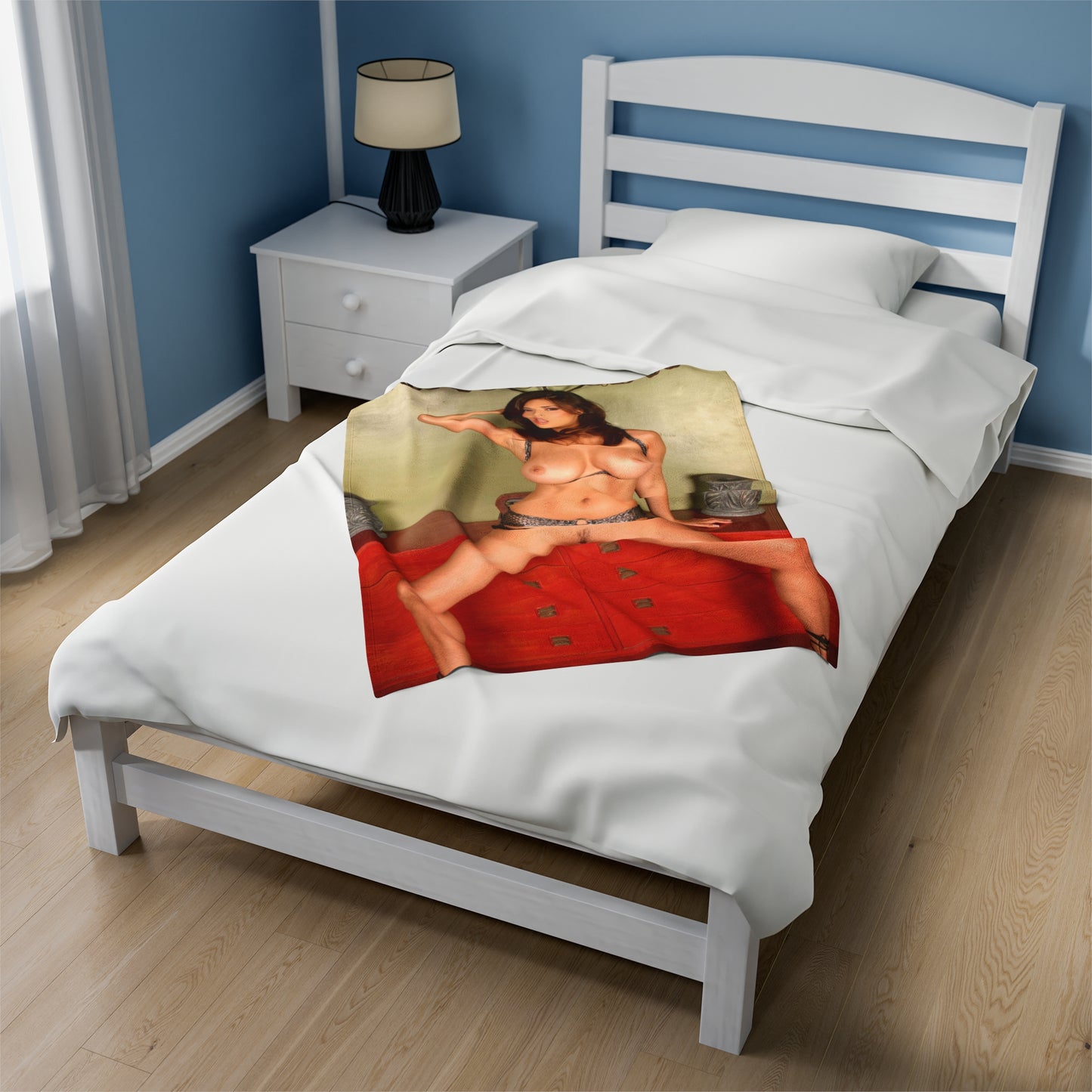 Velveteen Plush Blanket Porn Star Tera Patrick Nude