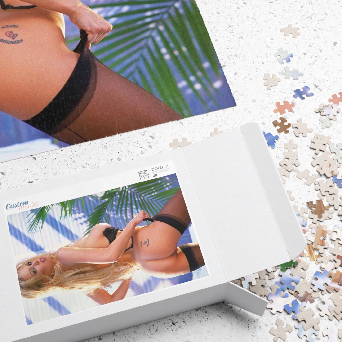Puzzle (110, 252, 500, 1014-piece) Pornstar Jenna Jameson Nude