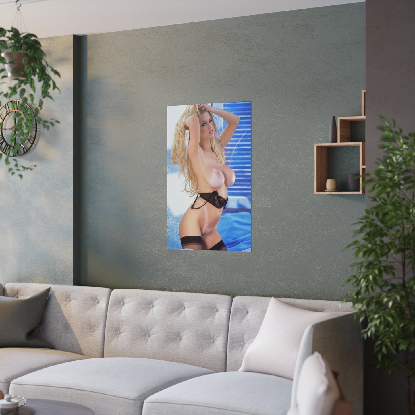 Satin Posters (210gsm) Pornstar Jenna Jameson Nude