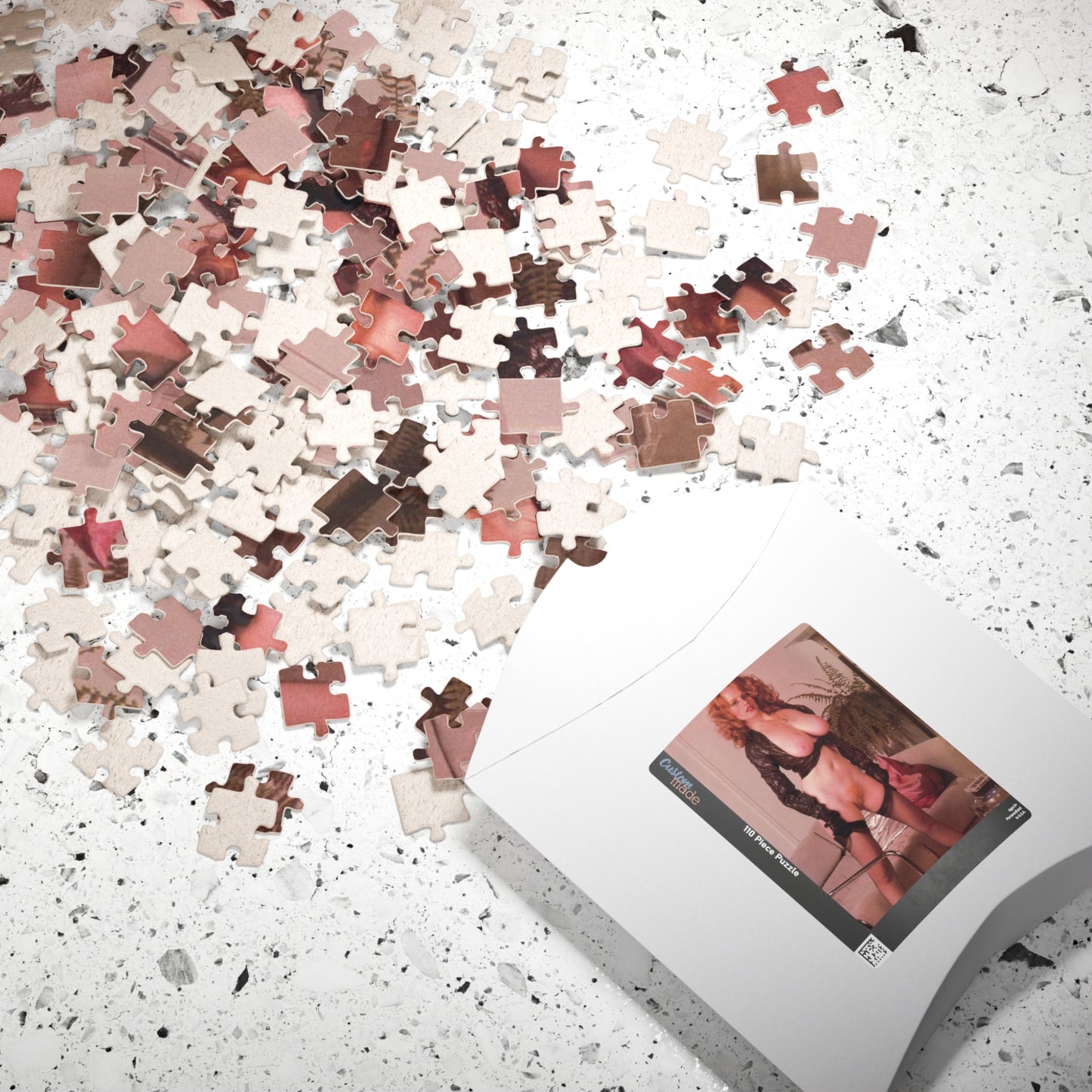 Puzzle (110, 252, 520, 1014-piece) Retro Pornstar Lisa De Leeuw Nude
