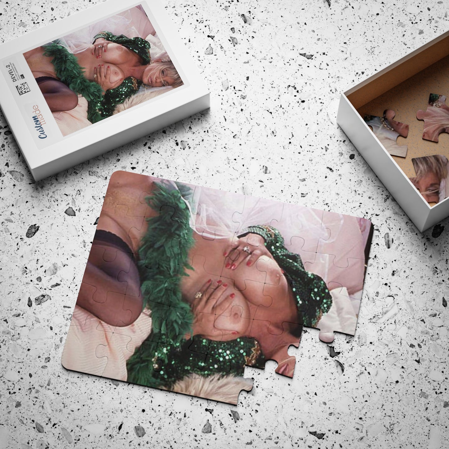 Puzzle, 30-Piece Porn Star Seka Nude