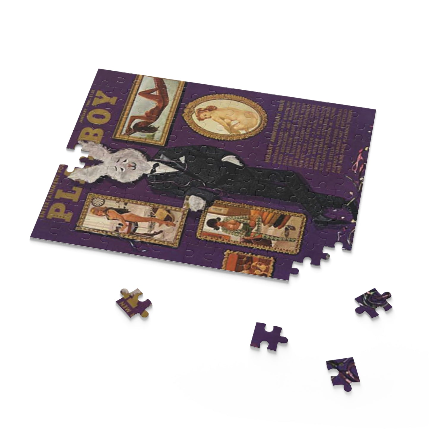 Puzzle (120, 252, 500-Piece) Playboy Cover January 1968