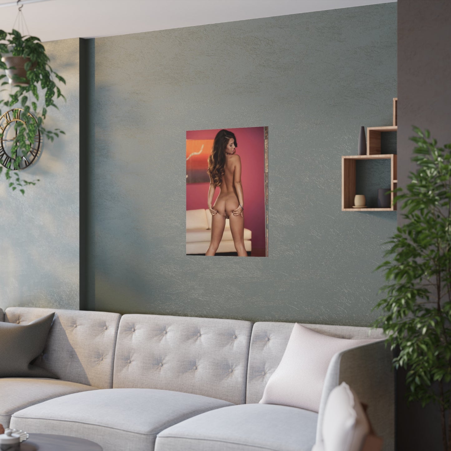 Satin Posters (210gsm) Eva Lovia Nude