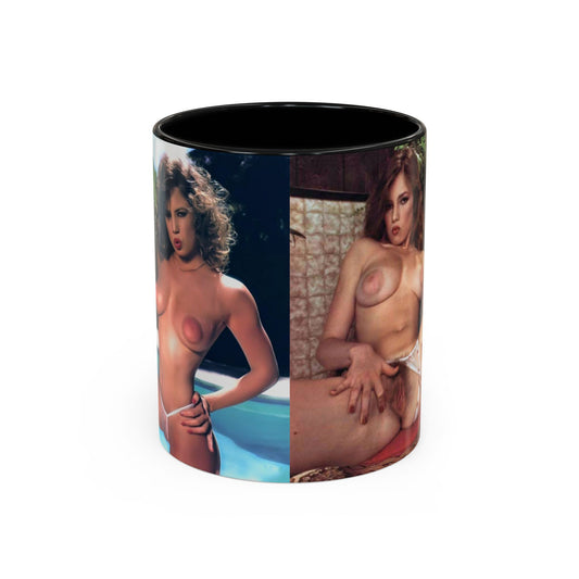 Accent Coffee Mug (11, 15oz) Traci Lords Nude