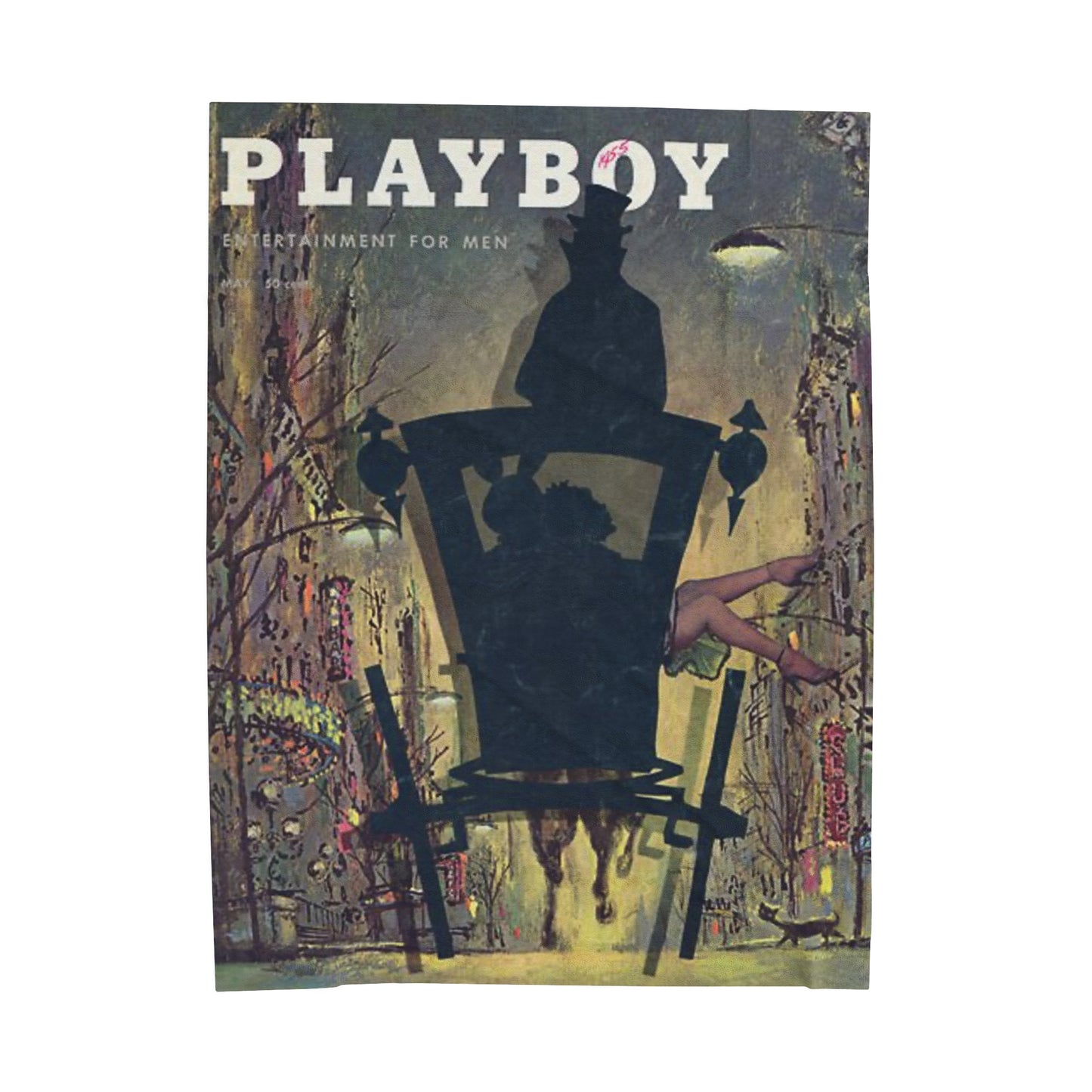 Velveteen Plush Blanket Magazine Cover May 1957
