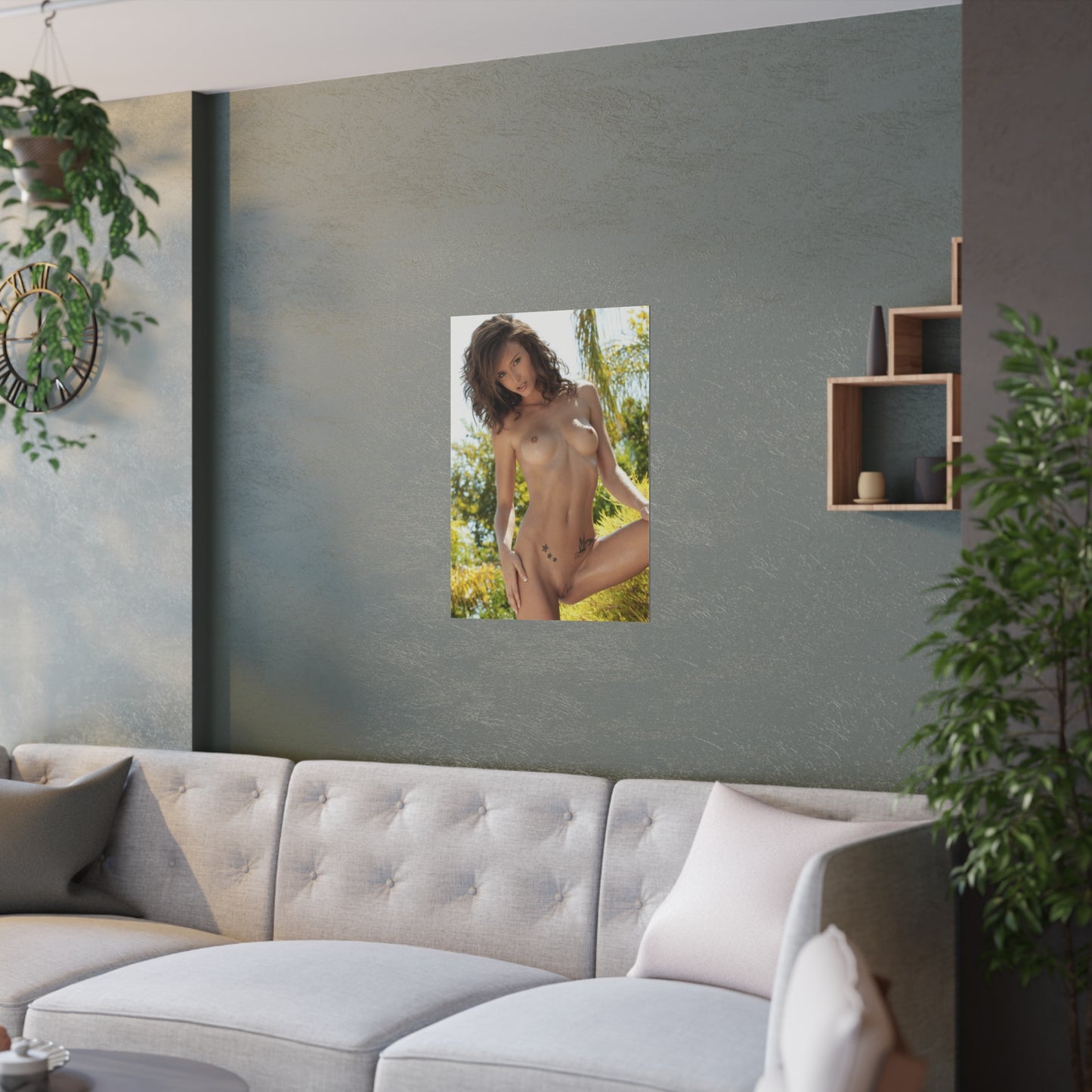Satin Posters (210gsm) Malena Morgan Nude