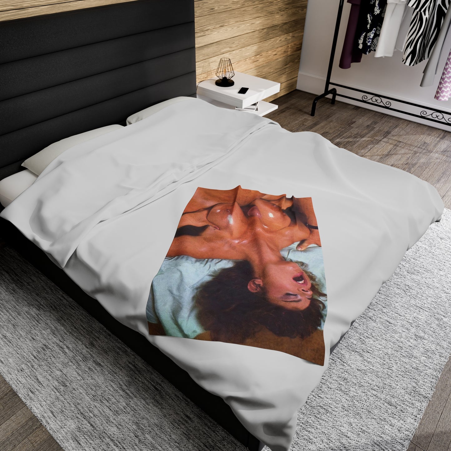 Velveteen Plush Blanket Christy Canyon