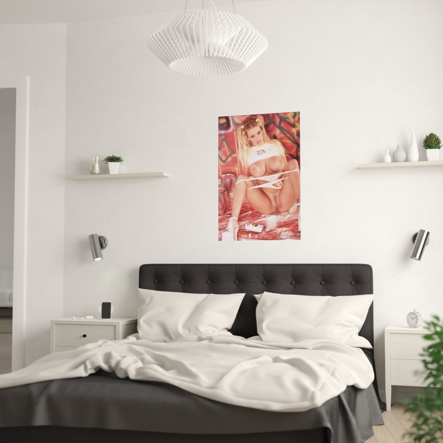 Satin Posters (210gsm) Pornstar Jenna Jameson Nude