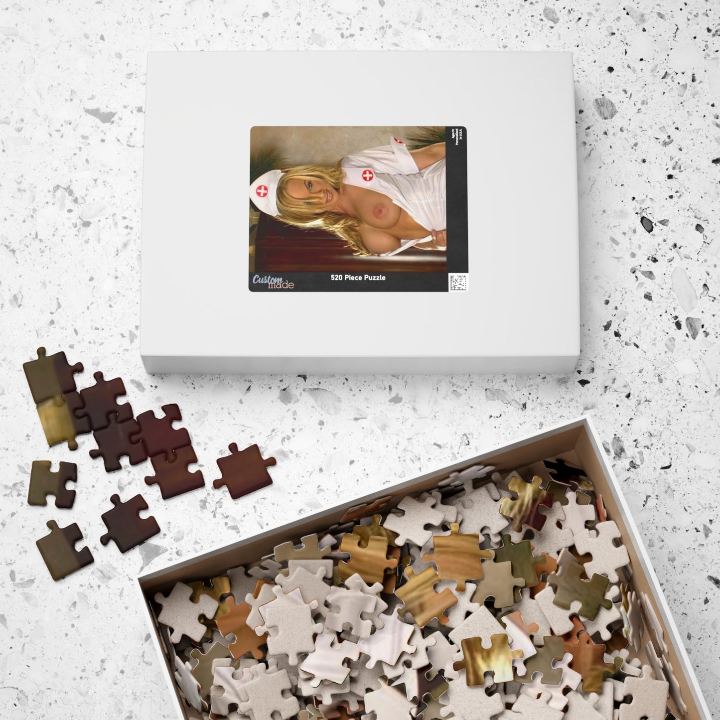 Puzzle (110, 252, 500, 1014-piece) Sexy Nude Nurse