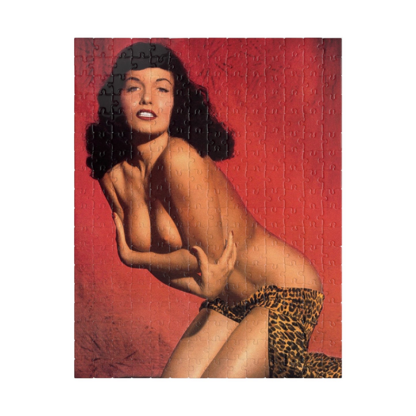 Puzzle (110, 252, 500, 1014-piece) Playmate 1955 Bettie Page Nude