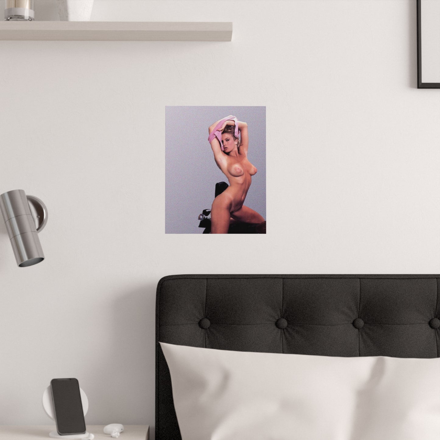 Satin Posters (210gsm) Retro Porn Star 1980s Traci