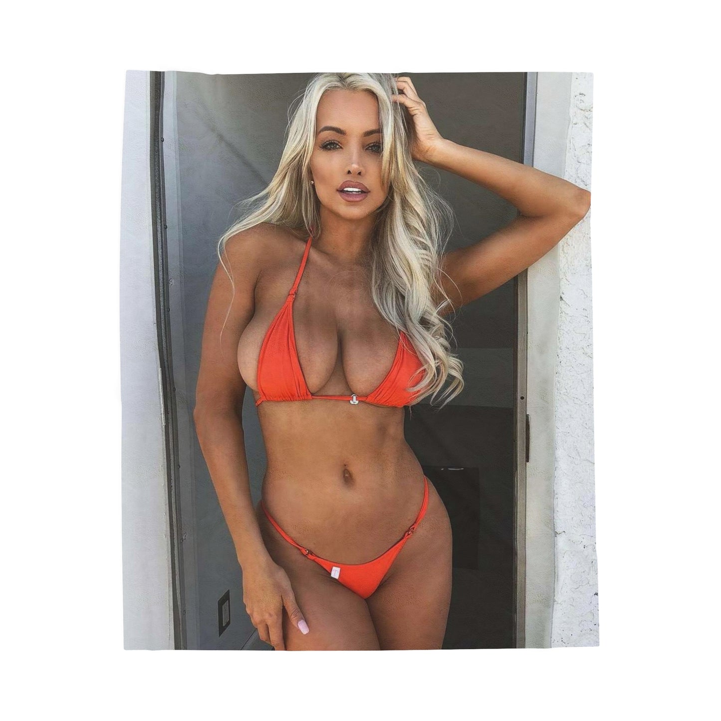 Velveteen Plush Blanket Lindsey Pelas