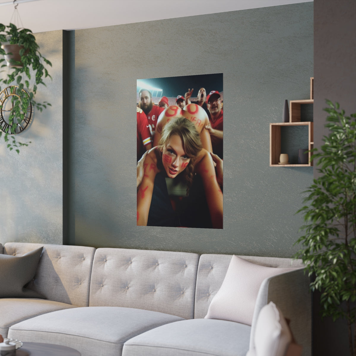 Satin Posters (210gsm) Taylor Swift AI Nudes