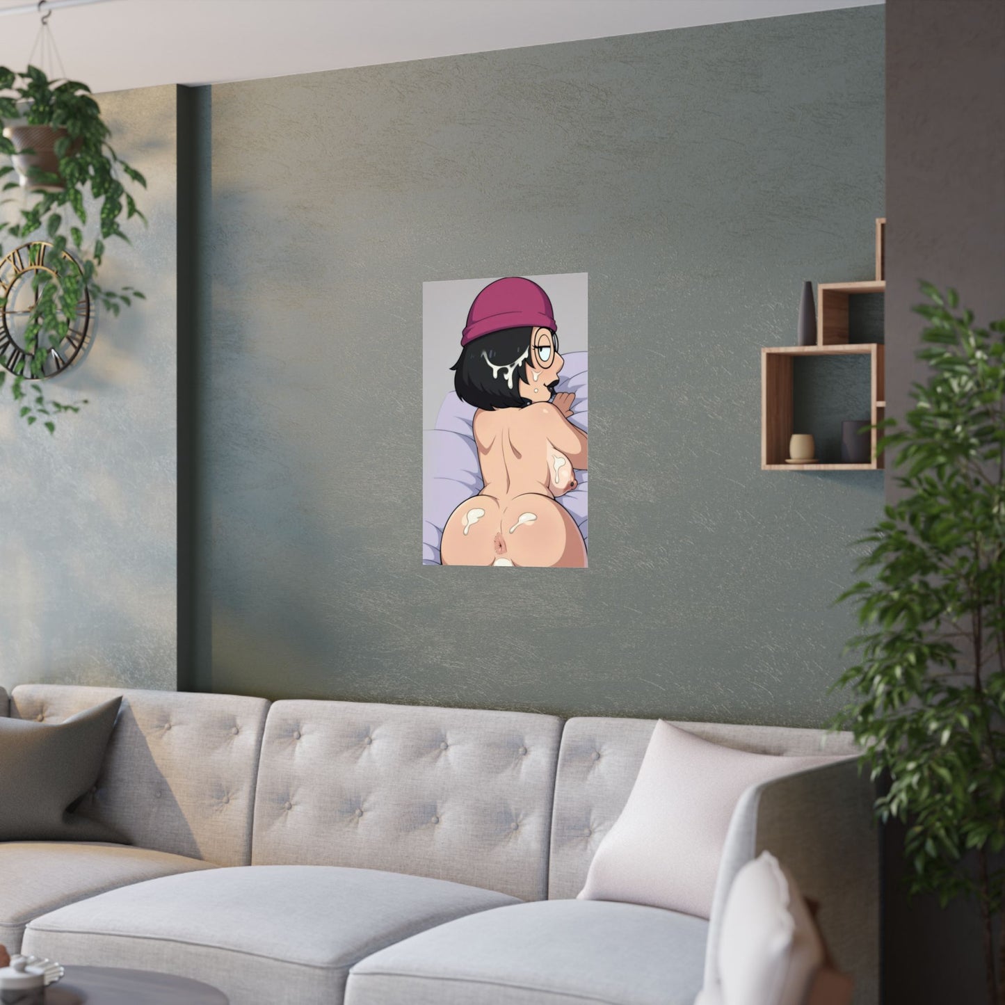 Satin Posters (210gsm) Meg Griffin Nude