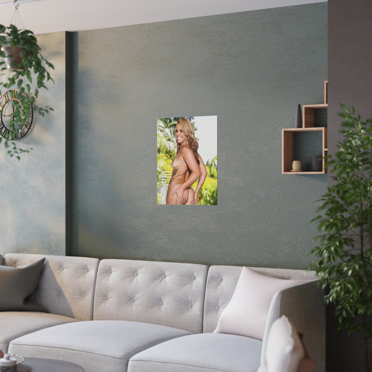 Satin Posters (210gsm) Pornstar Kelsie Monroe Nude