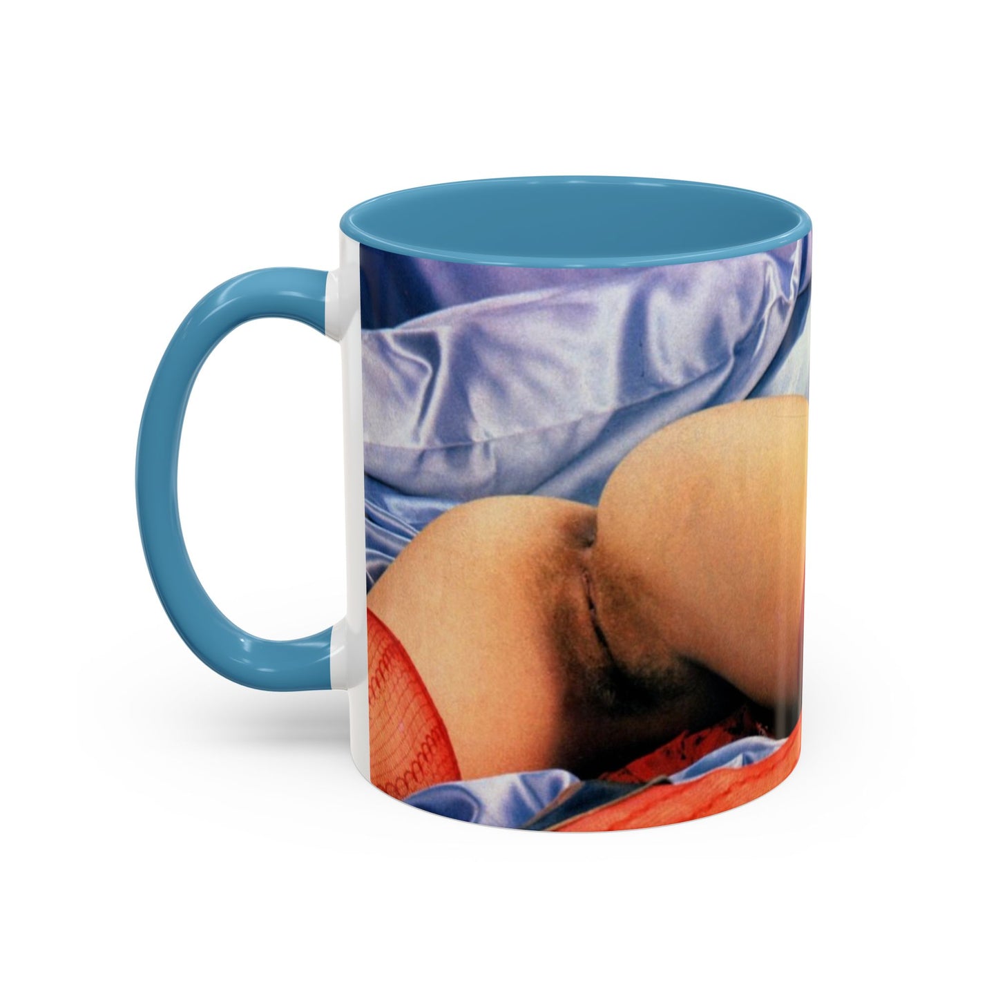 Accent Coffee Mug (11, 15oz) Traci Lords Naked Nude Retro