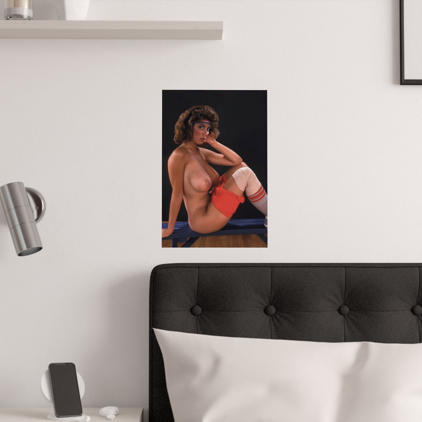 Satin Posters (210gsm) Retro Porn Star Christy Canyon Nude