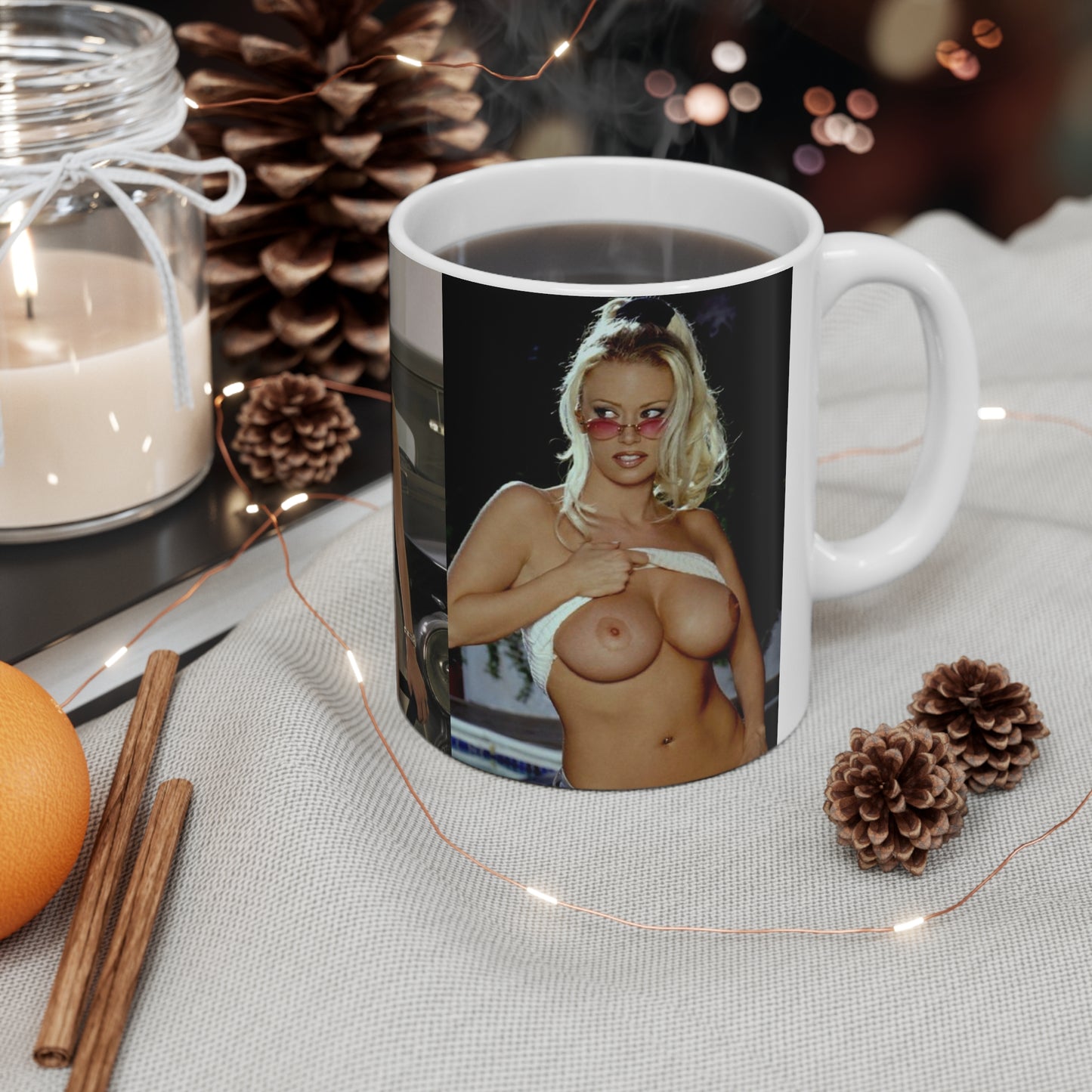 Ceramic Mug 11oz Pornstar Jenna Jameson Nude