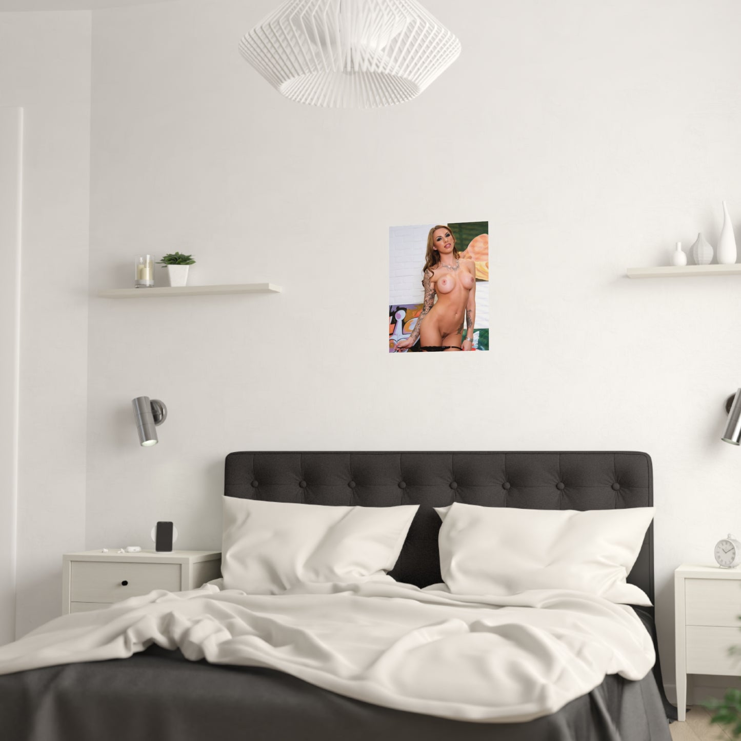 Satin Posters (210gsm) Adult Star Juelz Ventura Nude