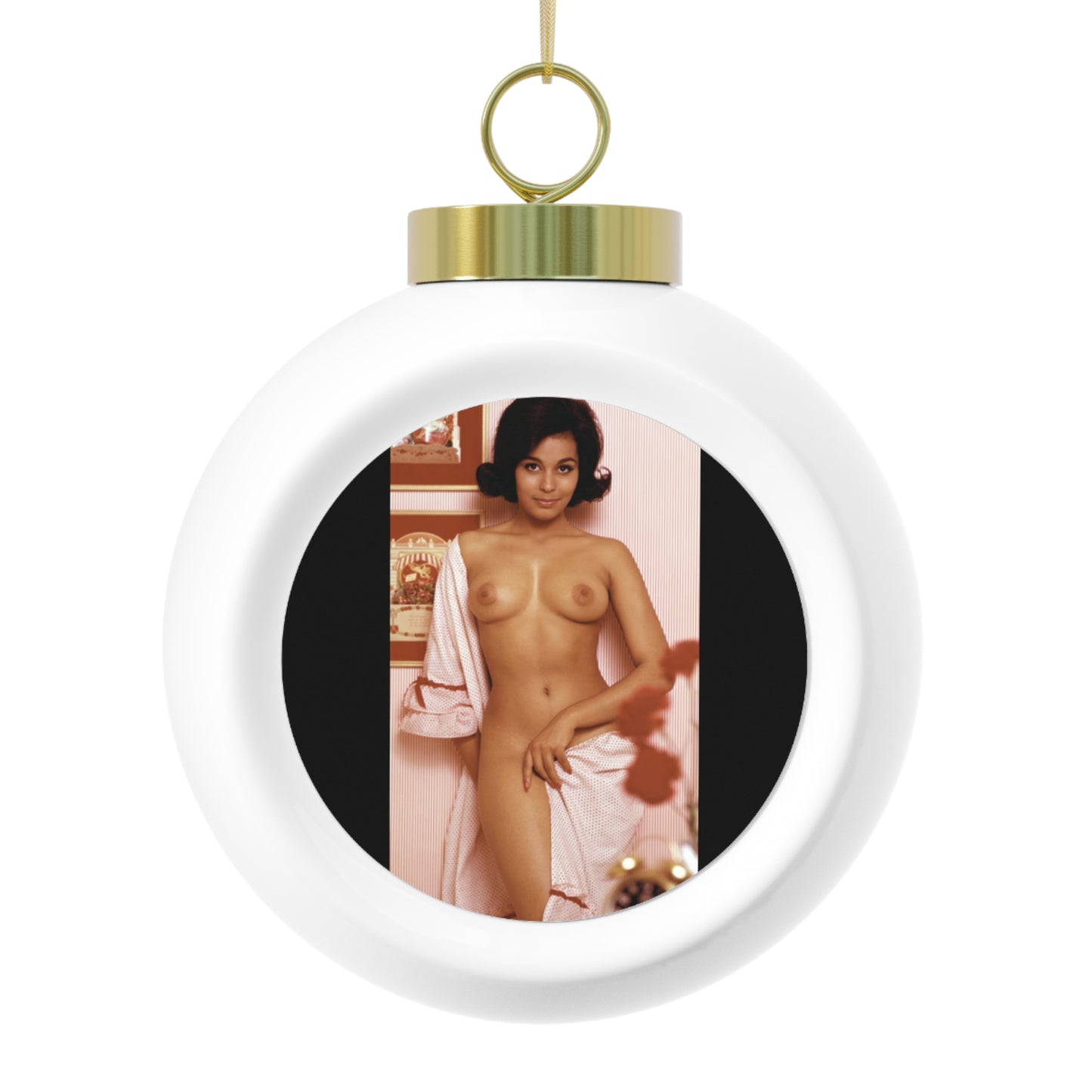 Christmas Ball Ornament Playboy Playmate March 1965 Jennifer Jackson