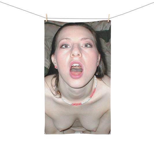 Hand Towel Reusable Cumshot Target POV Facial