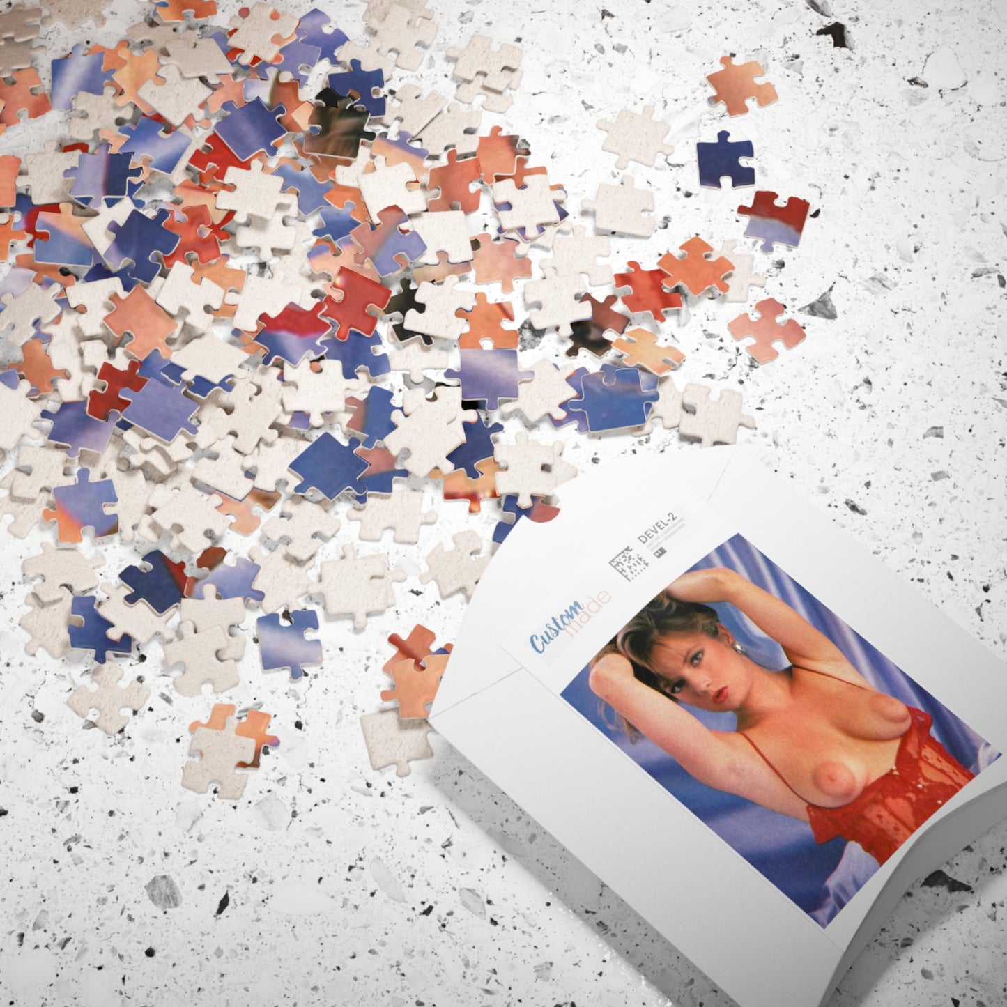 Puzzle (110, 252, 520, 1014-piece) Retro 80s Adult Star Nude