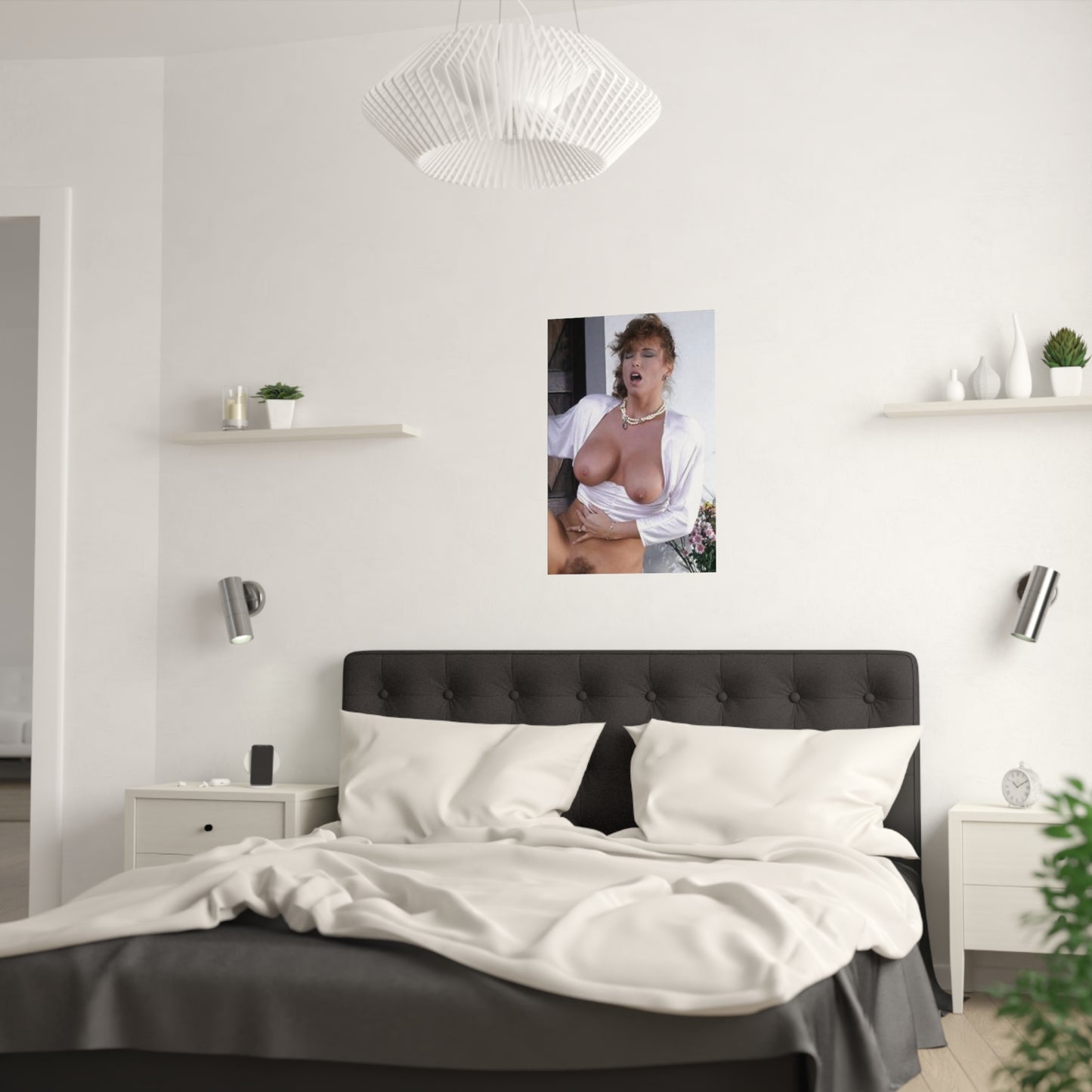 Satin Posters (210gsm) Retro Porn Star Tracey Adams