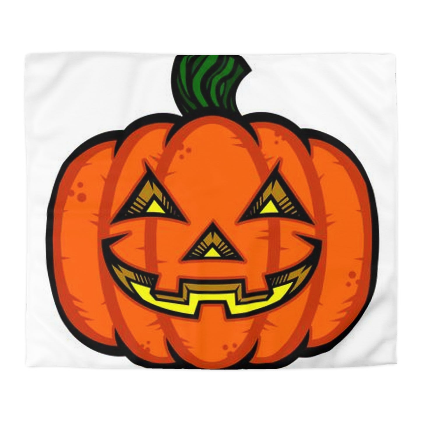 Microfiber Duvet Cover Halloween Jack-O-Lantern