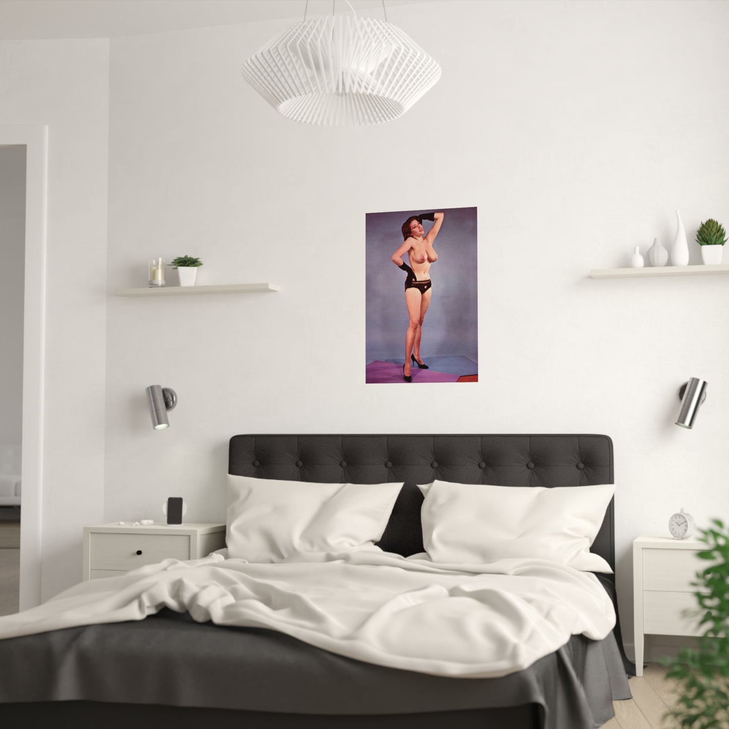 Satin Posters (210gsm) Playmate 1959 Elaine Reynolds nude #2