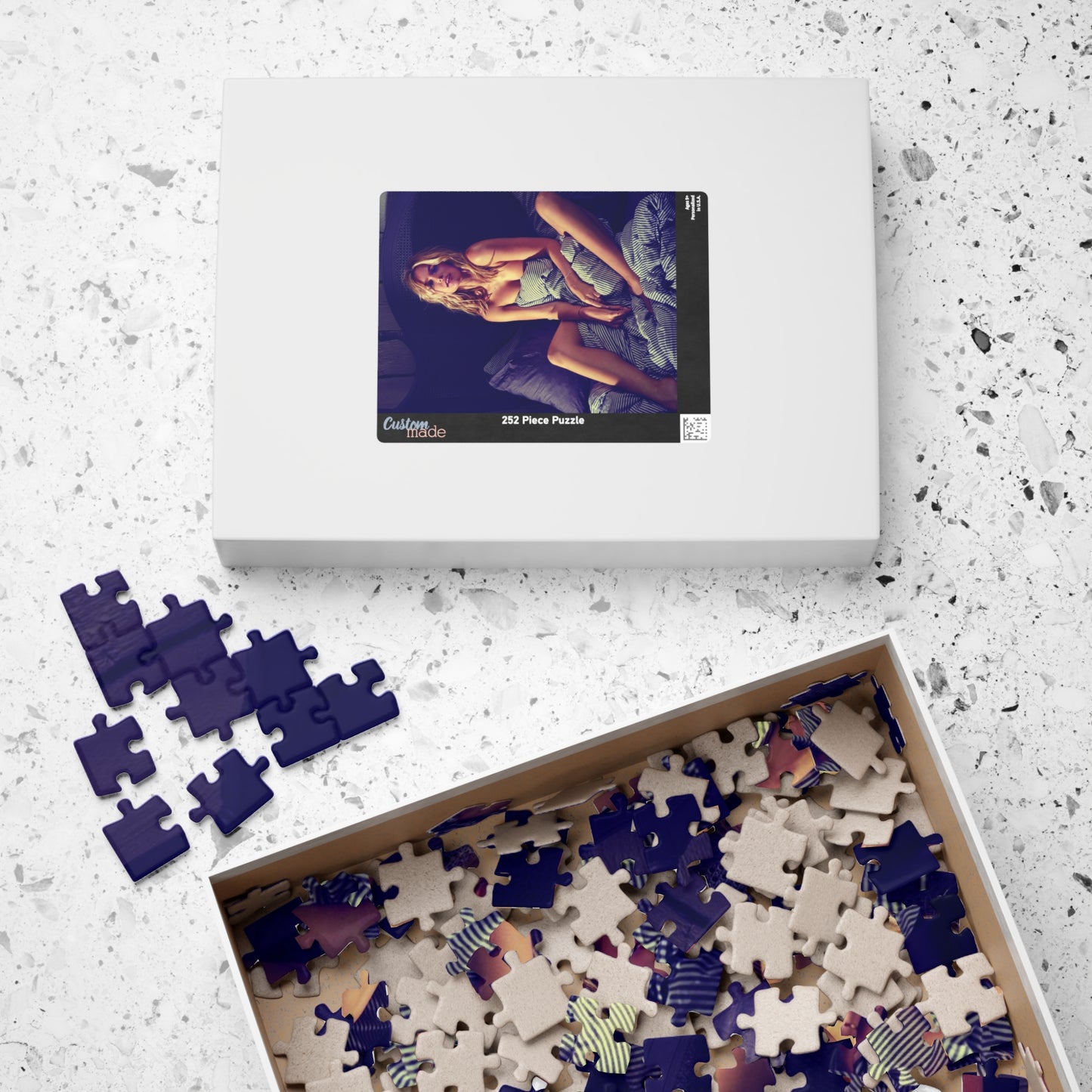 Puzzle (110, 252, 500, 1014-piece) Playboy Playmate May 2017 Lada Kravchenko