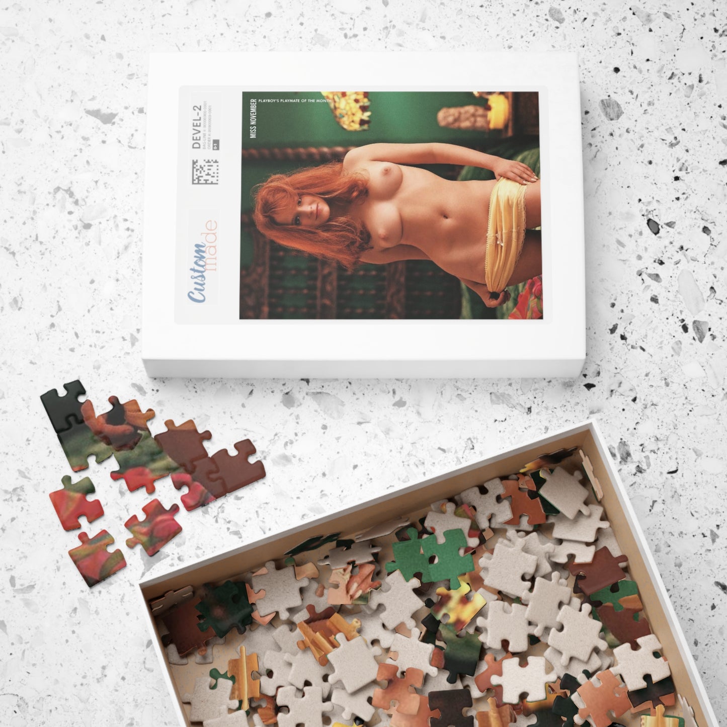 Puzzle (110, 252, 500, 1014-piece) Playboy Playmate Nov 1969 Claudia Jennings