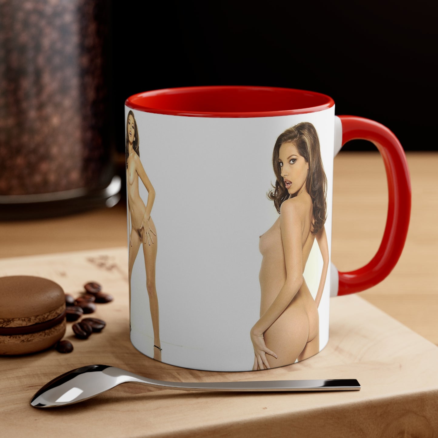 Accent Coffee Mug, 11oz Pornstar Jenna Haze Nude