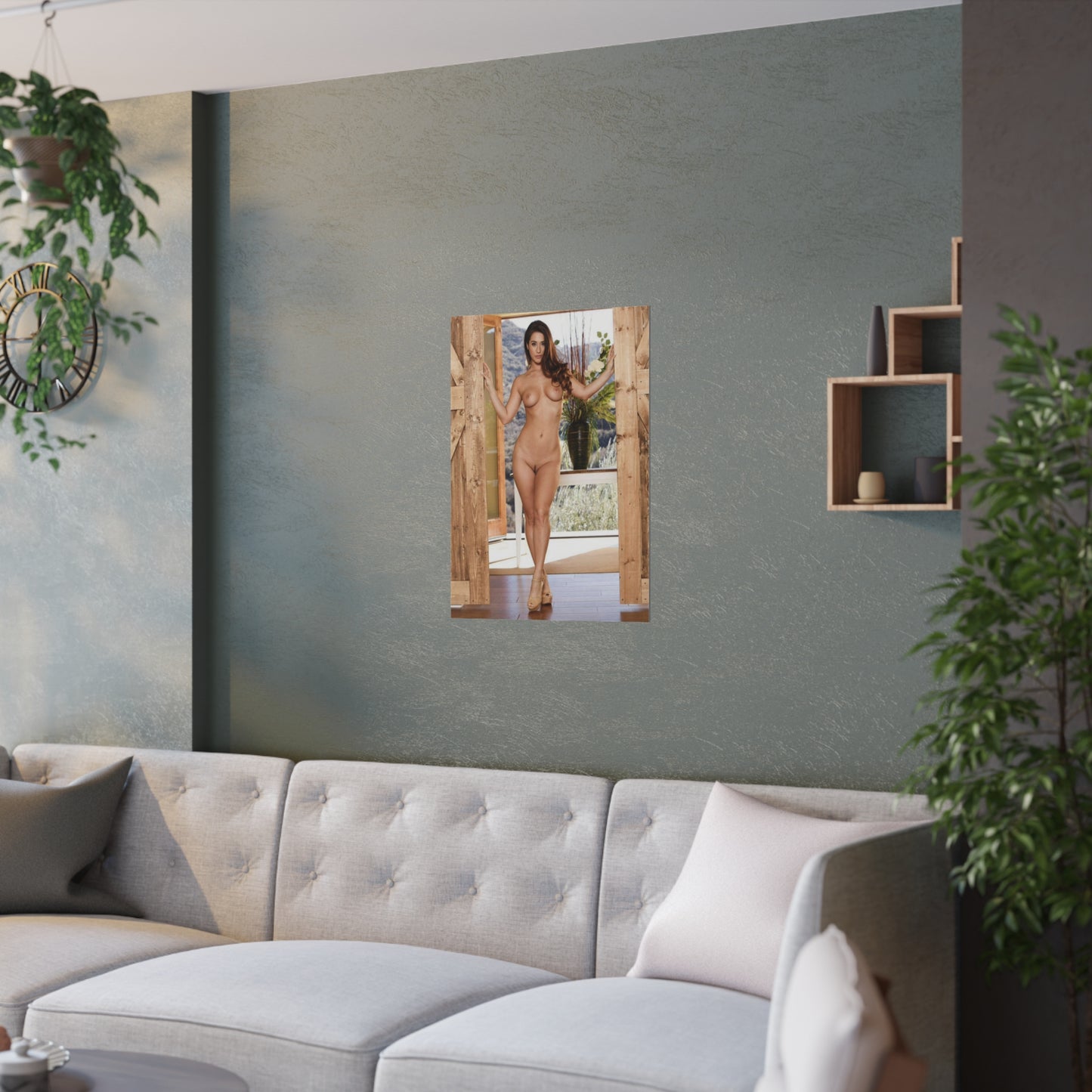 Satin Posters (210gsm) Eva Lovia Nude