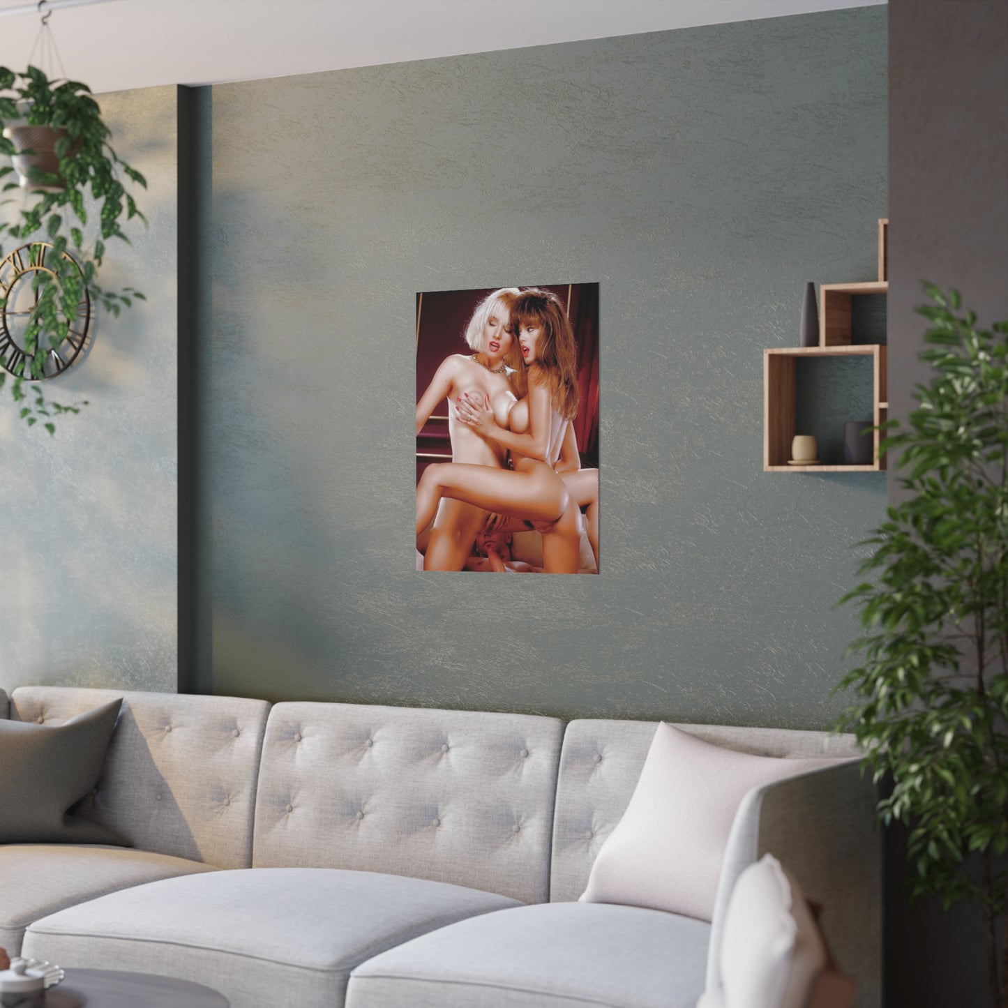 Satin Posters (210gsm) Racquel Darrian Nude