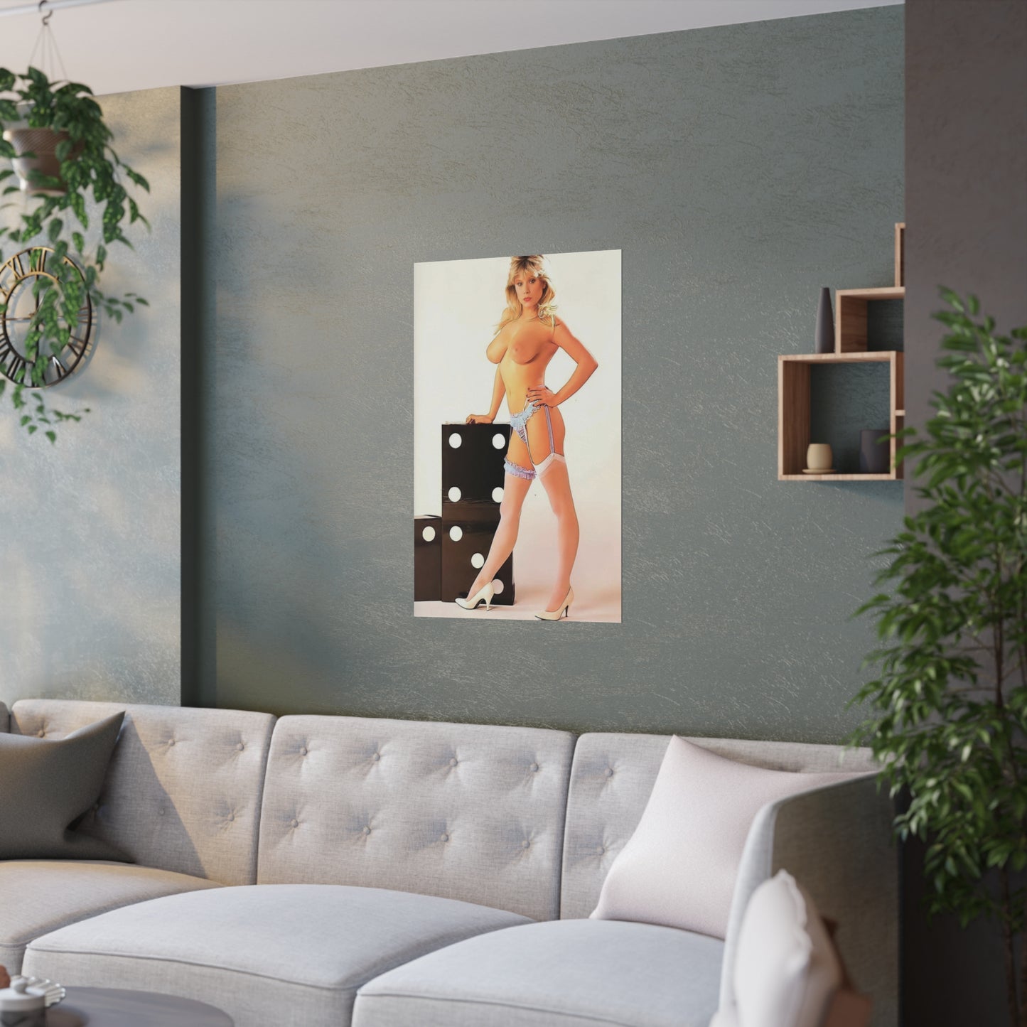 Satin Posters (210gsm) Samantha Fox Nude