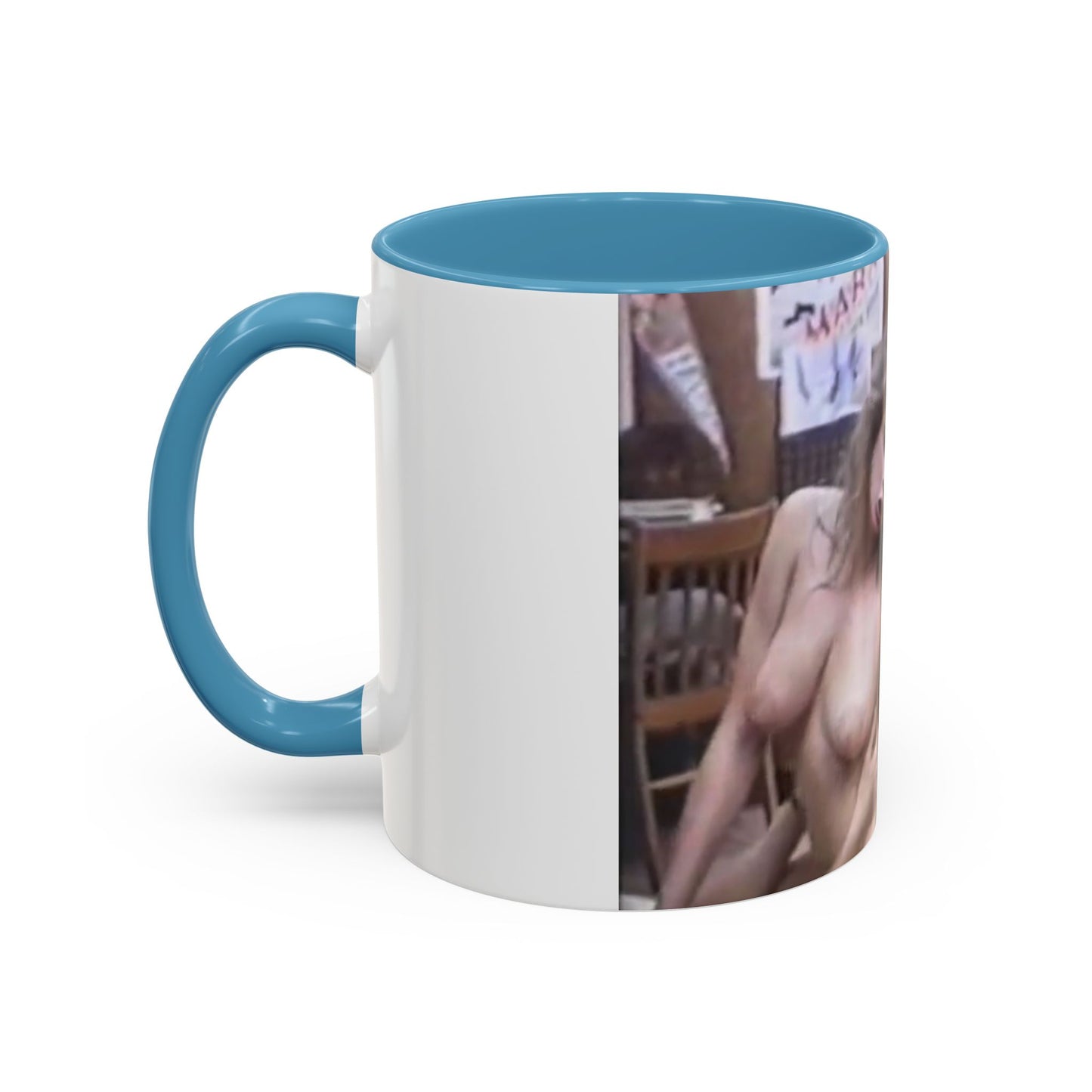 Accent Coffee Mug (11, 15oz) Traci Lords Nude Retro Porn Star