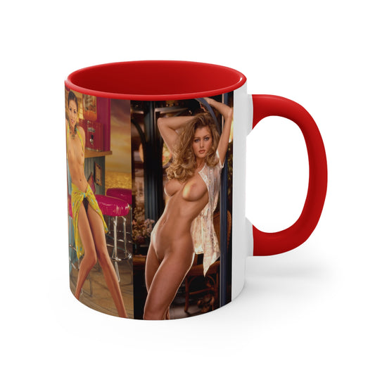 Accent Coffee Mug, 11oz Playboy Playmates 1997 May - August