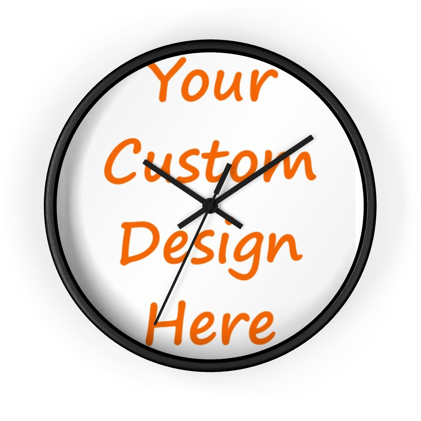Wall Clock Custom Purchase & Message Artwork! No Limits!