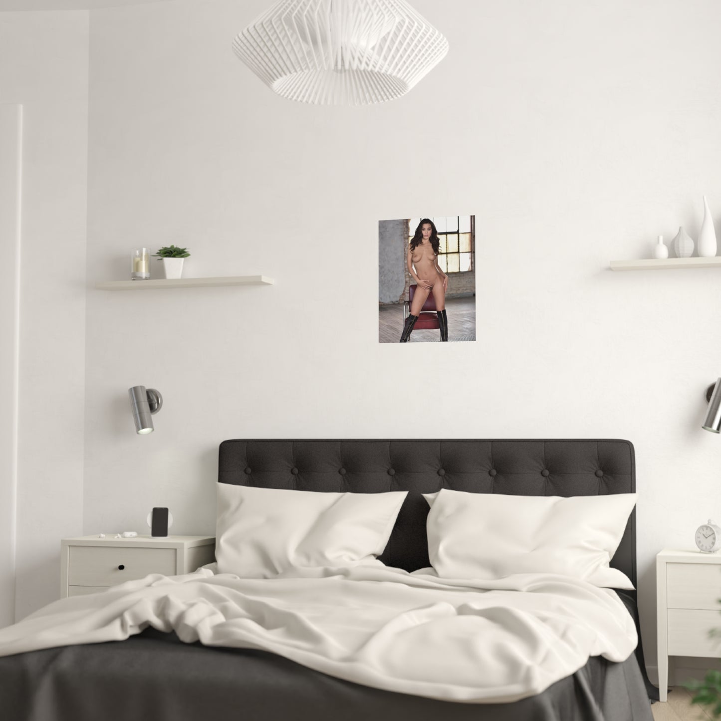 Satin Posters (210gsm) Lana Rhoades Nude